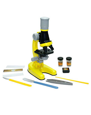 Vardem Objektif Mikroskop Işıklı Sarı 1013A1