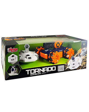 Vardem Uzaktan Kumandalı Full Fonksiyon Şarjlı 2.4GHz Ufo Avcısı Akrobatik Tank Turuncu 666804