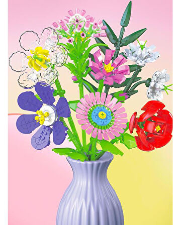 Zuanma Çiçek Buketi Yapım Seti No2 109