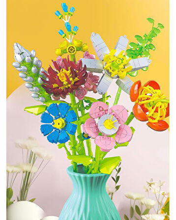 Zuanma Çiçek Buketi Yapım Seti No5 109