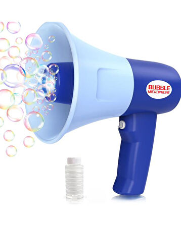 Karsan Oyuncak Köpük Atan Ses Kayıtlı Megafon Mavi 44324G
