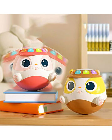 Babycim Hacıyatmaz Sevimli Davul Kahverengi