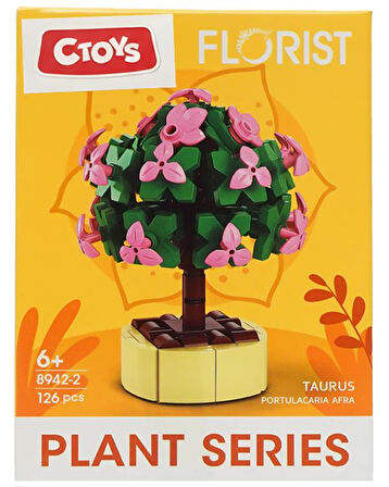 Ctoys Florist Burçlar Saksılı Bitki Yapım Seti Taurus 8942 2