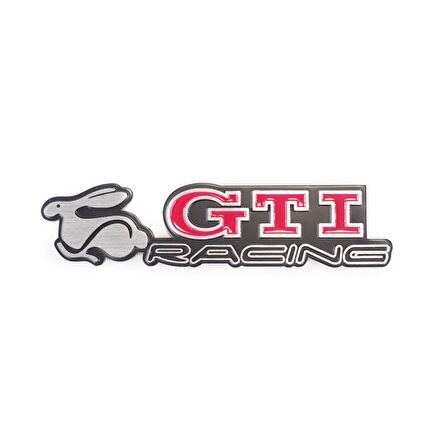 GTI RACING Yazılı Araç Arma Sticker