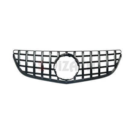 S-Dizayn Mercedes E-Class W207 Ön Panjur Parlak Siyah Piano Black GTR Model 2010-2013