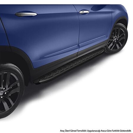 S-Dizayn Dodge Nitro Evo Siyah Yan Basamak 153 Cm 2007-2012