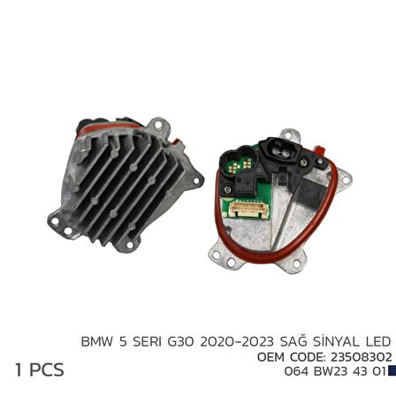 BMW 5 G30 2020-2023 SAĞ SİNYAL LED MODÜL 23508302