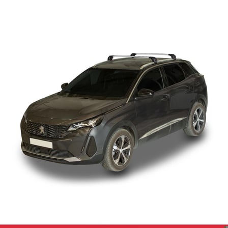 Peugeot 3008 2017-2020 Arası ile uyumlu ACE-2 Ara Atkı Tavan Barı GRİ