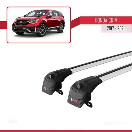 Honda CR-V 2017-2021 Arası ile uyumlu ACE-2 Ara Atkı Tavan Barı GRİ