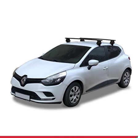Renault Clio IV 2013-2019 Arası ile uyumlu ACE-4 Ara Atkı Tavan Barı SİYAH