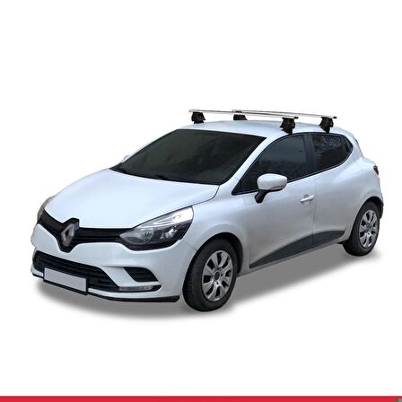 Renault Clio IV 2013-2019 Arası ile uyumlu ACE-4 Ara Atkı Tavan Barı GRİ