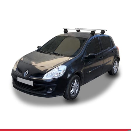 Renault Clio III 2006-2012 Arası ile uyumlu ACE-4 Ara Atkı Tavan Barı GRİ