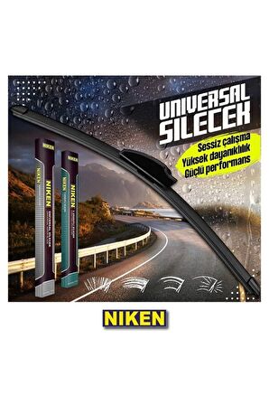 Niken Yeni Seri Citroen Berlingo Silecek Takımı (May.2008-Ara.2017) Muz Tip Silecek Aparatlı