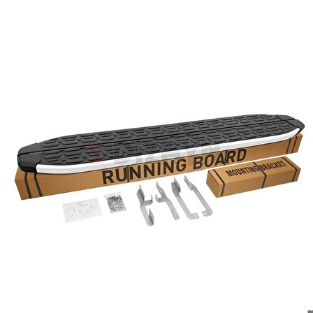 S-Dizayn Ford Courier 2 Evo Aluminyum Yan Basamak 183 Cm 2023 Üzeri