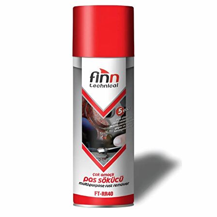 Finn Technical Çok Amaçlı Pas Sökücü & Yağlayıcı Sprey 400 ML (Multi-Purpose Rust Remover)