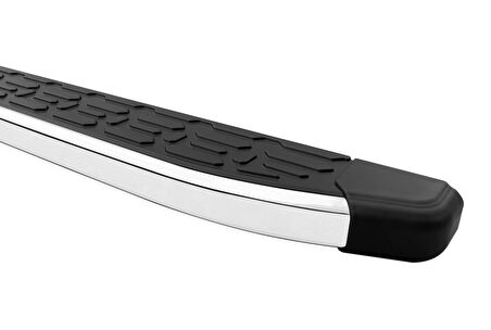 Ford Tourneo Custom Uzun Şase 2012 Üzeri Drs Evo Serisi Krom Kenar Yan Basamak 243 Cm