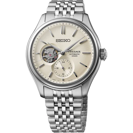 Seiko Presage Classic Series Shiro-iro Open Heart SPB469J Otomatik Erkek Kol Saati