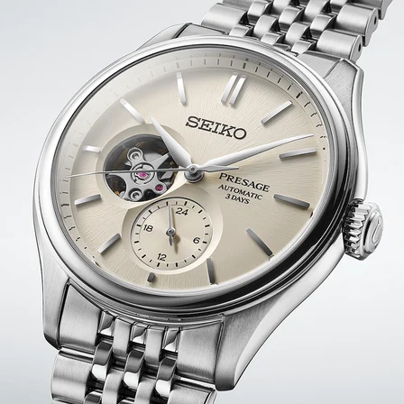 Seiko Presage Classic Series Shiro-iro Open Heart SPB469J Otomatik Erkek Kol Saati