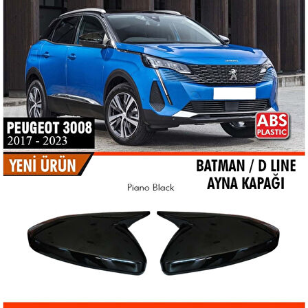 Peugeot 3008 Batman Ayna Kapağı 2017 Sonrası