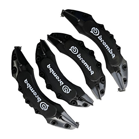 Bmw E90 Uyumlu Brembo Siyah Kaliper Kapağı 4 Parça Ön Arka Set