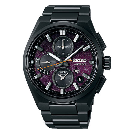 Seiko Astron GPS Solar 5X Dual-Time Chronograph Yozakura - SSH171J Limitli Üretim Erkek Kol Saati