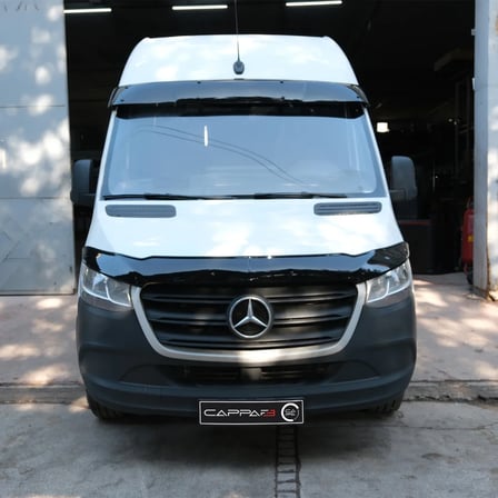 Mercedes Sprinter 2018- Yılı ve Sonrası Uyumlu Kaput Rüzgarlığı 4mm