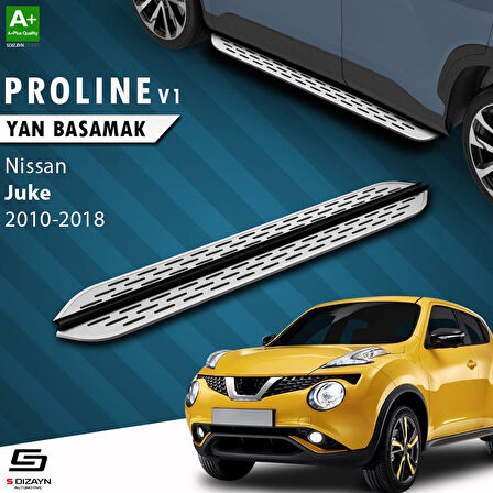 S-Dizayn Nissan Juke OEM Still Pro V1 Aluminyum Yan Basamak 173 Cm 2010-2018
