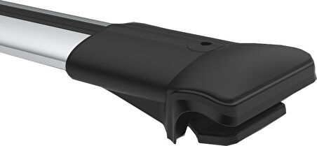 Turtle Subaru Outback Uyumlu (Bh) Suv 00-04 Diamond Ara Atkı Gri 2'li Set