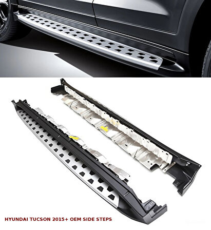 Hyundai Tucson Yan Basamak Koruma New Desing 2015-2020 Oem Step