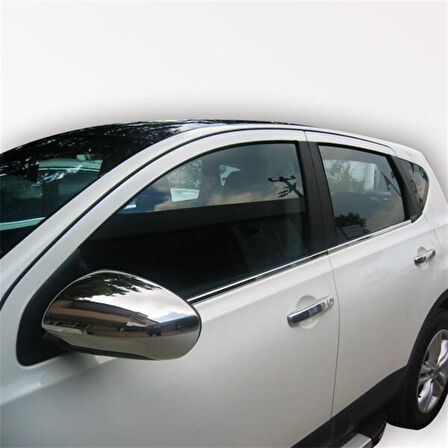 Nissan Qashqai J10 Ayna Kapağı 2 Prç Abs Krom 2007-2013