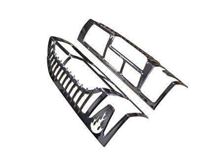 Peugeot Boxer Stop Çerçevesi 2 Prç Abs Krom 2015 ve Sonrası