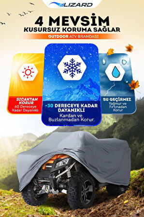 Segway Snarler AT6L X 570 Uyumlu Su Geçirmez  ATV Brandası