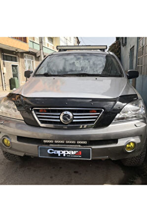 Cappafe Kıa Sorento Ön Kaput Koruyucu Rüzgarlık Eki (abs) 2 Prç 2002-2006