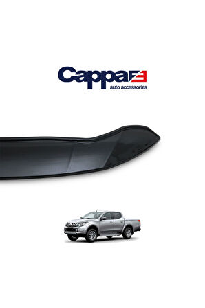 Cappafe Mitsubishi L200 Ön Kaput Koruma Rüzgarlık 4mm (abs) 15-19