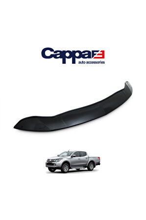 Cappafe Mitsubishi L200 Ön Kaput Koruma Rüzgarlık 4mm (abs) 15-19