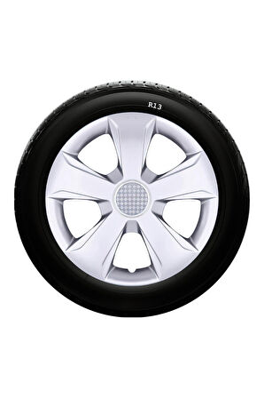 Fiat Uyumlu 13 Inç Kırılmaz SKS Jant Kapağı 1 Takım 4 Adet No:102