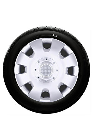 Ford Uyumlu 14 Inc Kırılmaz SKS Jant Kapağı 1 Takım 4 Adet No:209