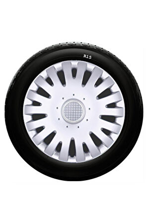 Seat Uyumlu 15 Inç Kırılmaz SKS Jant Kapağı 1 Takım 4 Adet No:306