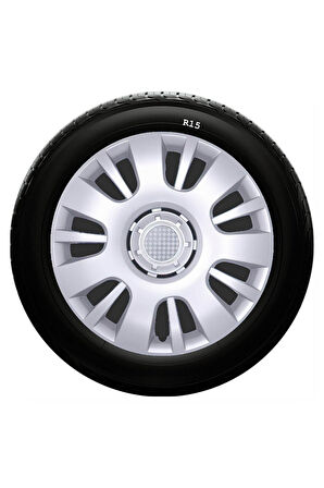 Alfa Romeo Uyumlu 15 Inç Kırılmaz SKS Jant Kapağı 1 Takım 4 Adet No:312