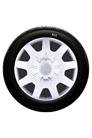 Seat Uyumlu 15 Inc Kırılmaz SKS Jant Kapağı 1 Takım 4 Adet No:314