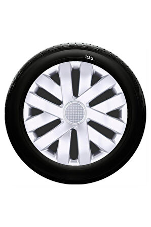 Toyota Uyumlu 15 Inç Kırılmaz SKS Jant Kapağı 1 Takım 4 Adet No:315