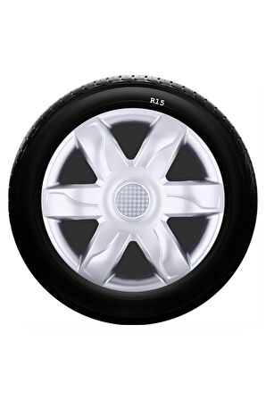 Alfa Romeo Uyumlu 15 Inc Kırılmaz SKS Jant Kapağı 1 Takım 4 Adet No:318
