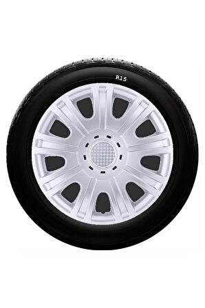 Alfa Romeo Uyumlu 15 Inç Kırılmaz SKS Jant Kapağı 1 Takım 4 Adet No:319