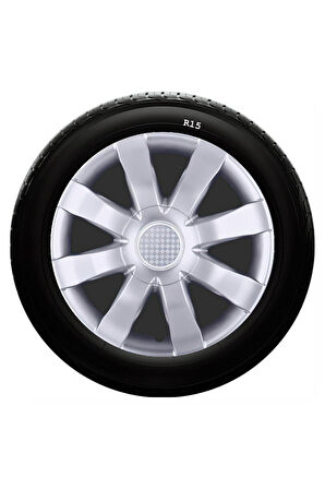 Peugeot Uyumlu 15 Inç Kırılmaz SKS Jant Kapağı 1 Takım 4 Adet No:323