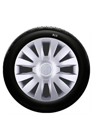 Alfa Romeo Uyumlu 15 Inç Kırılmaz SKS Jant Kapağı 1 Takım 4 Adet No:324