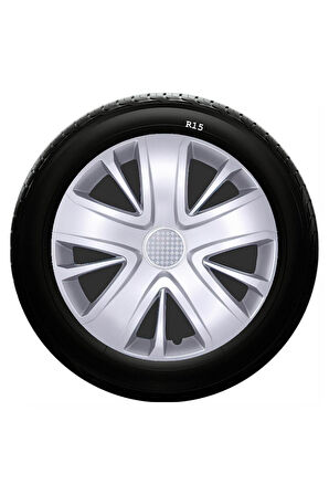 Seat Uyumlu 15 Inc Kırılmaz SKS Jant Kapağı 1 Takım 4 Adet No:341