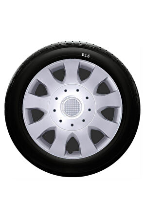 Seat Uyumlu 16 Inc Kırılmaz SKS Jant Kapağı 1 Takım 4 Adet No:400