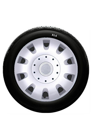 Seat Uyumlu 16 Inç Kırılmaz SKS Jant Kapağı 1 Takım 4 Adet No:401