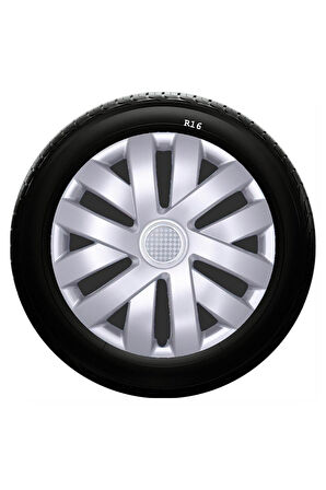 Skoda Uyumlu 16 Inc Kırılmaz SKS Jant Kapağı 1 Takım 4 Adet No:409