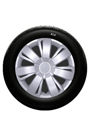 Alfa Romeo Uyumlu 16 Inc Kırılmaz SKS Jant Kapağı 1 Takım 4 Adet No:411